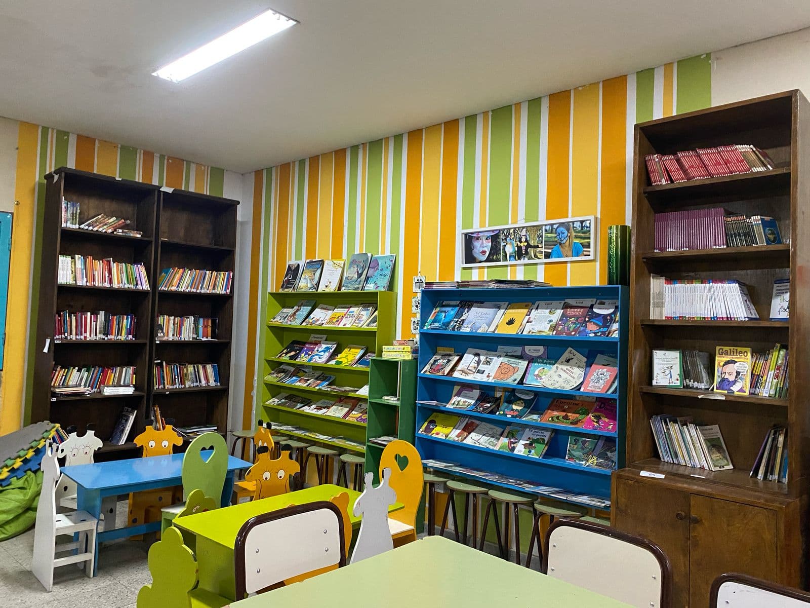 Espacio infantil de la biblioteca