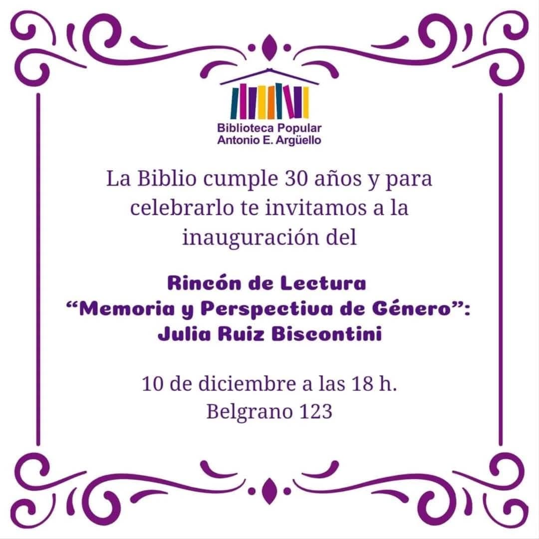 30 años de la Biblioteca