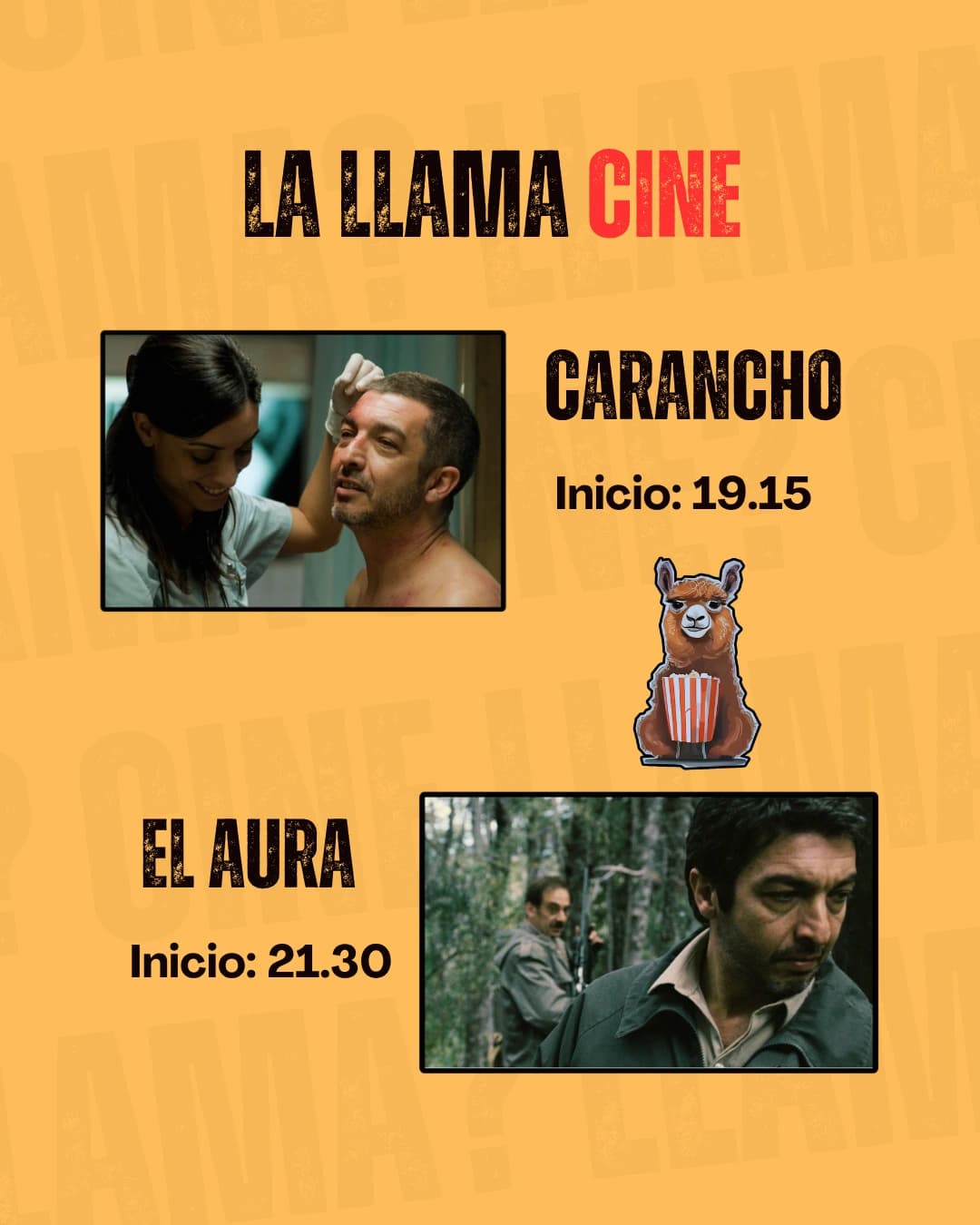 Cartelera de La Llama Cine